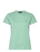 Cotton Jersey Crewneck Tee Polo Ralph Lauren Green