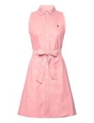 Oxford Sleeveless Shirtdress Polo Ralph Lauren Pink