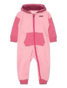 Levi's® Colorblocked Hooded Coverall Levi's Pink