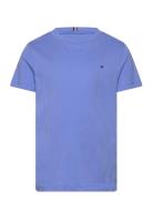 Essential Cotton Tee Ss Tommy Hilfiger Blue