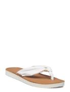 Th Elevated Beach Sandal Tommy Hilfiger White