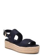 Mid Wedge Sandal Tommy Hilfiger Blue