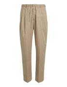 Cotton Seacell Modern Pants Calvin Klein Beige