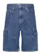 90S Loose Short Cargo Calvin Klein Jeans Blue