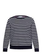 Crv Co Jersey Stitch Boat-Nk Swt Tommy Hilfiger Blue