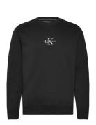 Monologo Crew Neck Calvin Klein Jeans Black