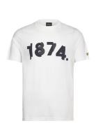 1874 Graphic T-Shirt Lyle & Scott White