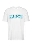 Vibrations Print T-Shirt Lyle & Scott White