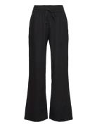 Trousers Linen Lindex Black