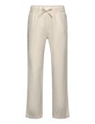 Trousers Linen Blend Lindex Cream