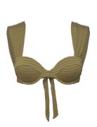 Aleah Bikini Top Malina Khaki