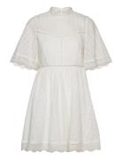 Claire Mini Lace Dress Malina White