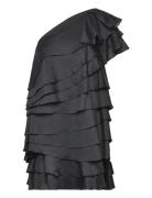 Amie -Shoulder Mini Dress Malina Black
