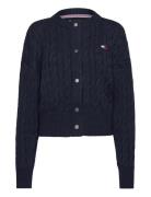 Tjw Badge Cable Cardigan Tommy Jeans Navy