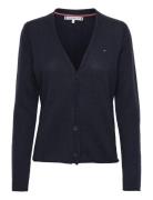 Soft Wool V-Nk Cardigan Tommy Hilfiger Navy