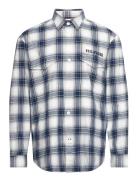 Shadow Check Overshirt Tommy Hilfiger Navy