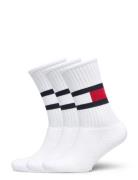 Th Men Sock 3P Flag Ecom Tommy Hilfiger White