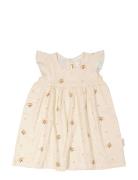 Geggamoja X Mrs Mighetto Bamboo Frill Dress Geggamoja Beige