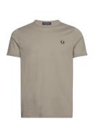 Ringer T-Shirt Fred Perry Grey