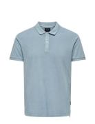 Onstravis Slim Washed Ss Polo Noos ONLY & SONS Blue