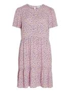 Vipaya S/S Dress - Noos Vila Pink