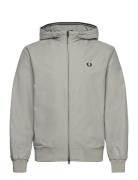 Hooded Brentham Jkt Fred Perry Grey