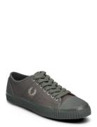 Hughes Low Canvas Fred Perry Grey