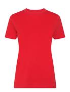 Slfmyessential Ss O-Neck Tee Noos Selected Femme Red