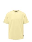 Onsfred Life Rlx Ss Tee Noos ONLY & SONS Yellow