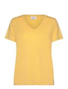 Adeliasz V-N T-Shirt Saint Tropez Yellow