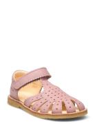 Sandals - Flat - Closed Toe - ANGULUS Pink