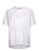 Mschterina Organic Small Logo Tee MSCH Copenhagen White