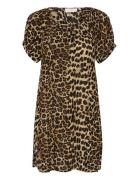 Kaamber Tunic Printed Kaffe Brown