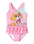 Nmfmusa Pawpatrol Swimsuit Cplg Name It Pink
