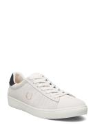 Spencer Perf Suede Fred Perry White