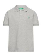 Short Sleeves T-Shirt United Colors Of Benetton Grey