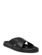 Kamal Leather Sandal Les Deux Black