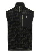 Dax Ivy Fleece Vest Double A By Wood Wood Black