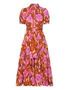 Dvf Queena Dress Diane Von Furstenberg Pink