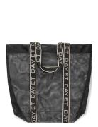 Day Neat Mesh Logo Bag DAY ET Black