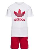 Short Tee Set Adidas Originals Red