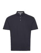 Jprcc Soft Linen Blend Ss Polo Jack & J S Navy