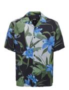 Onsdan Life Reg Ss Aop Visc Shirt 8671 ONLY & SONS Green