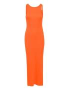 Drewgz Sl Reversible Long Dress Gestuz Orange