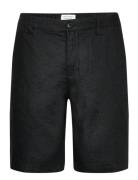 Cfpandrup 100% Linen Shorts Casual Friday Black