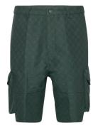 Benji Monogram Cargo Shorts Daily Paper Green