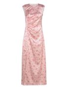 Yassatina Sl Long Dress - Ka YAS Pink