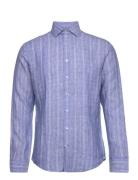 Bs Lismore Casual Slim Fit Shirt Bruun & Stengade Blue