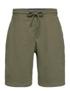 Cotton Shorts With Elastic Waist Mango Green