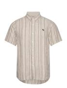 Anf Mens Wovens Abercrombie & Fitch Beige